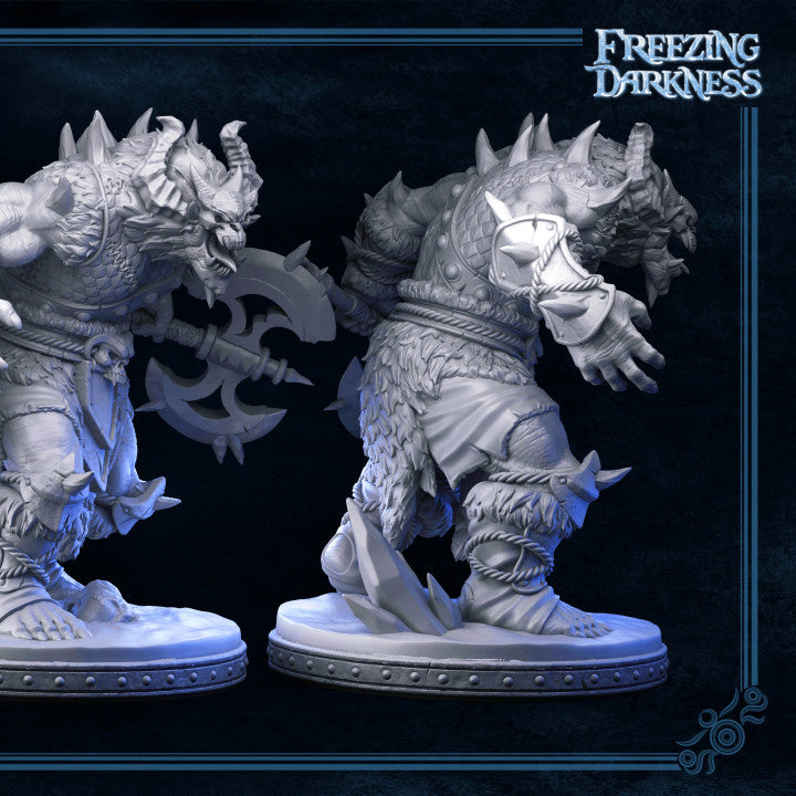 Boss The Freezing Darkness - Masters of Dungeons Quest - Unpainted Miniature