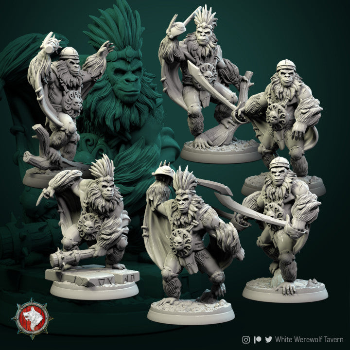 Flying Monkeys - Unpainted Miniature