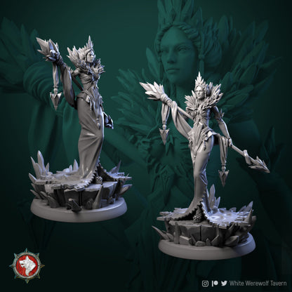 Helga the Frost Witch - Unpainted Miniature