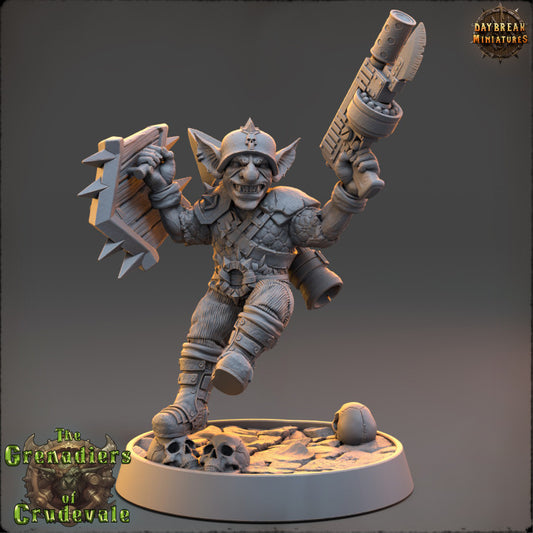 Jako Sizzletop - The Grenadiers of Crudevale - Unpainted Miniature