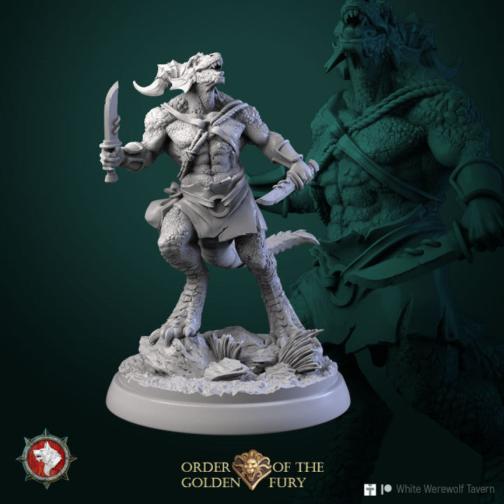 Kobold Warriors - 6 Poses - Unpainted Miniatures