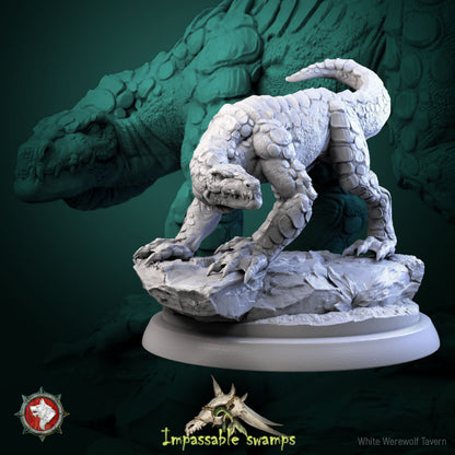 Lizards - Unpainted Miniature