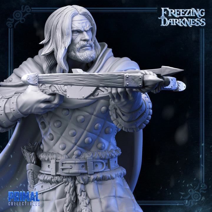 Magnus - The Freezing Darkness - Masters of Dungeons Quest - Unpainted Miniature