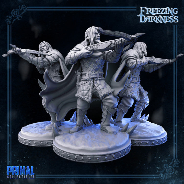 Magnus - The Freezing Darkness - Masters of Dungeons Quest - Unpainted Miniature