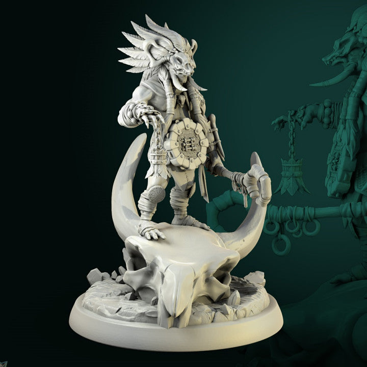 Mbong the Hex Master - Unpainted Miniature
