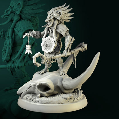 Mbong the Hex Master - Unpainted Miniature