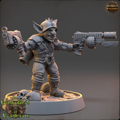 Piston Petrov - The Grenadiers of Crudevale - Unpainted Miniature