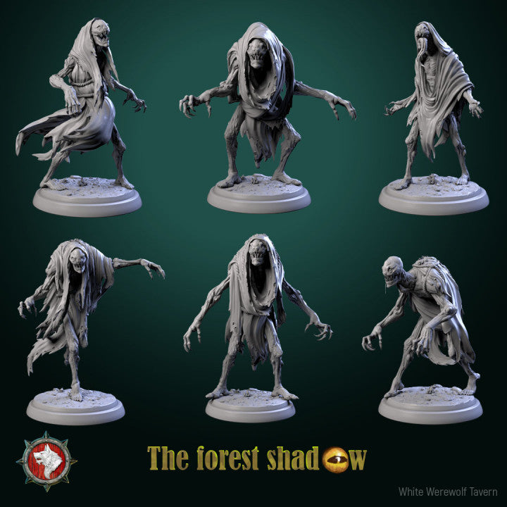 Poisoned Walkers - The Forest Shadow Set - Unpainted Miniature