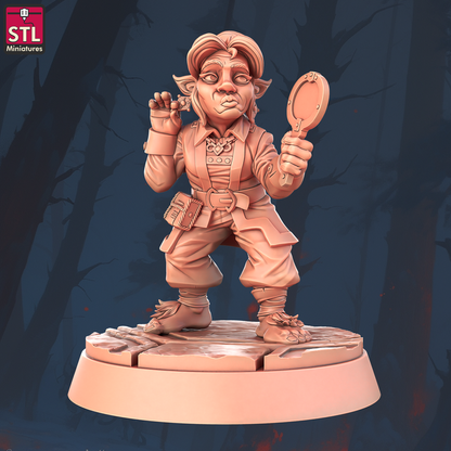 Jewel Crafters - Townsfolk NPCs - Unpainted Miniature