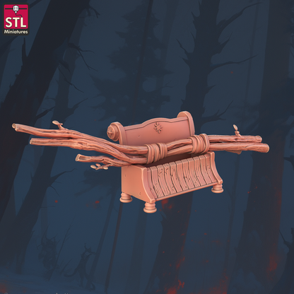 Staff Crafters - Townsfolk NPCs - Unpainted Miniature