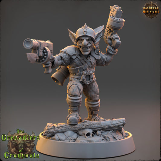 Smirnich Smogfire - The Grenadiers of Crudevale - Unpainted Miniature