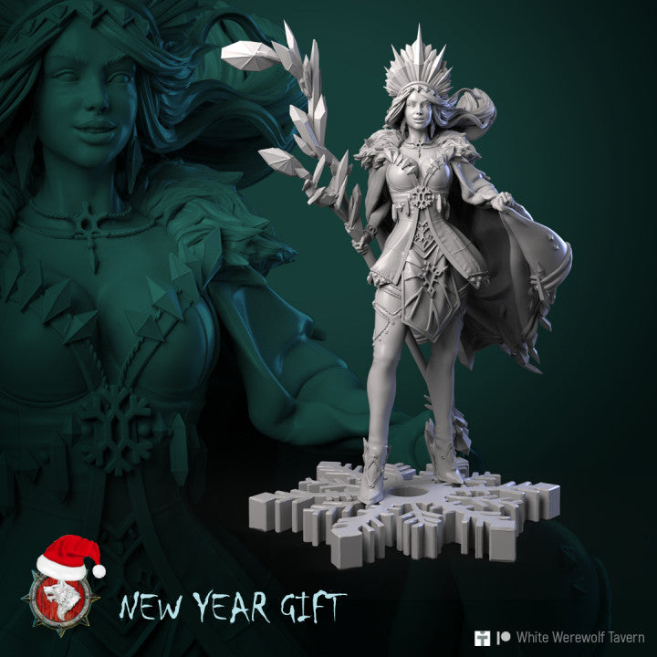 Snow Maiden - Unpainted Miniature