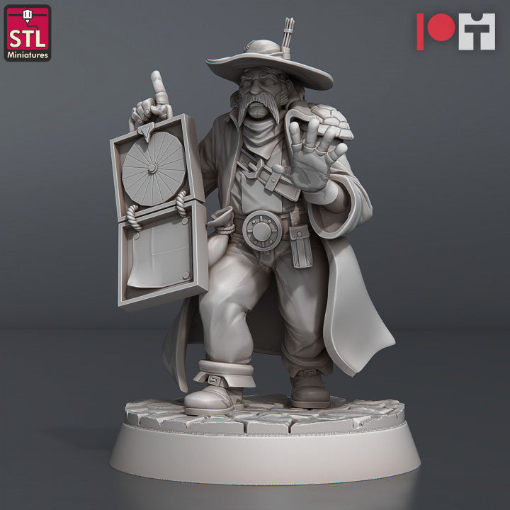 Street Gambler Set - Unpainted Miniature