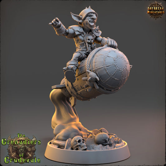 Svettin Zauer on Big Bibi - The Grenadiers of Crudevale - Unpainted Miniature