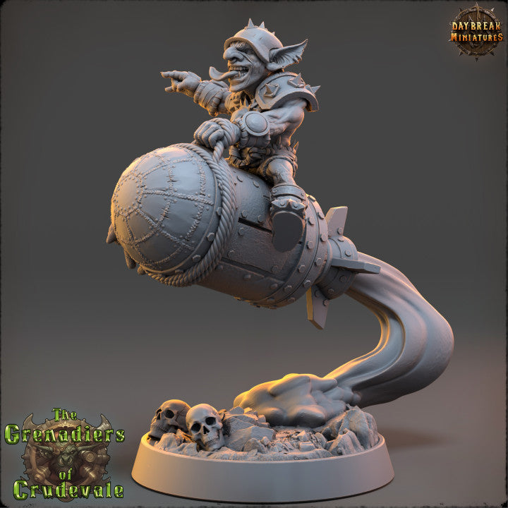 Svettin Zauer on Big Bibi - The Grenadiers of Crudevale - Unpainted Miniature