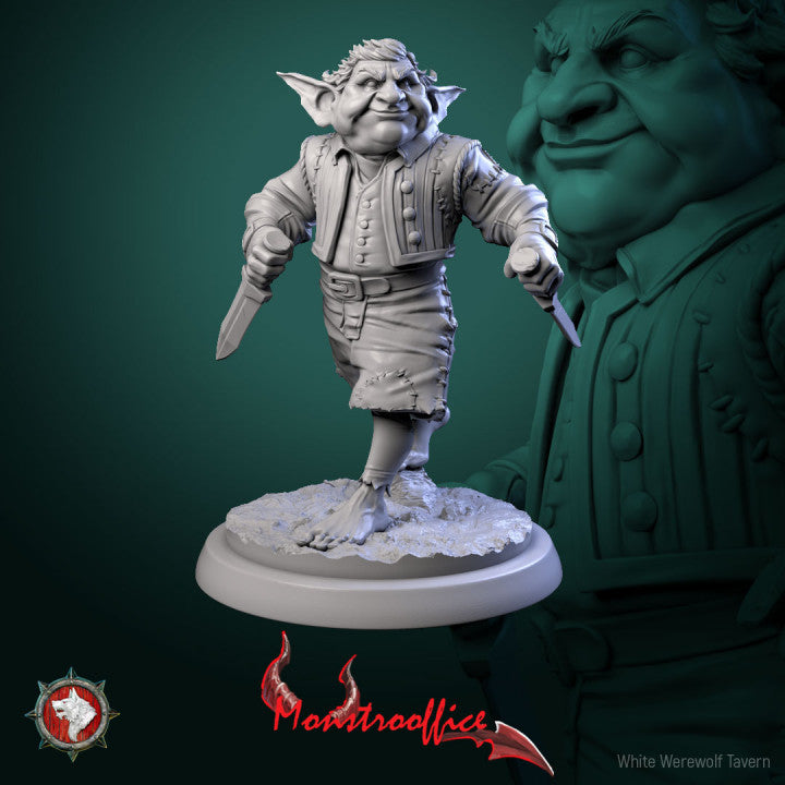 Svirfneblins - Monstroffice Set - Unpainted Miniature