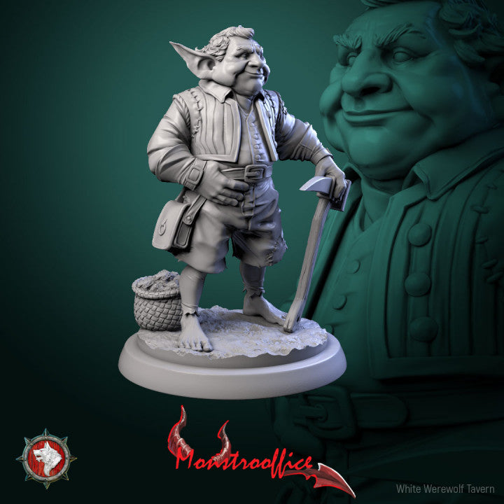 Svirfneblins - Monstroffice Set - Unpainted Miniature