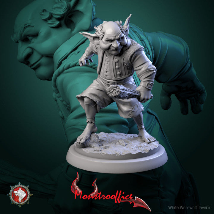 Svirfneblins - Monstroffice Set - Unpainted Miniature