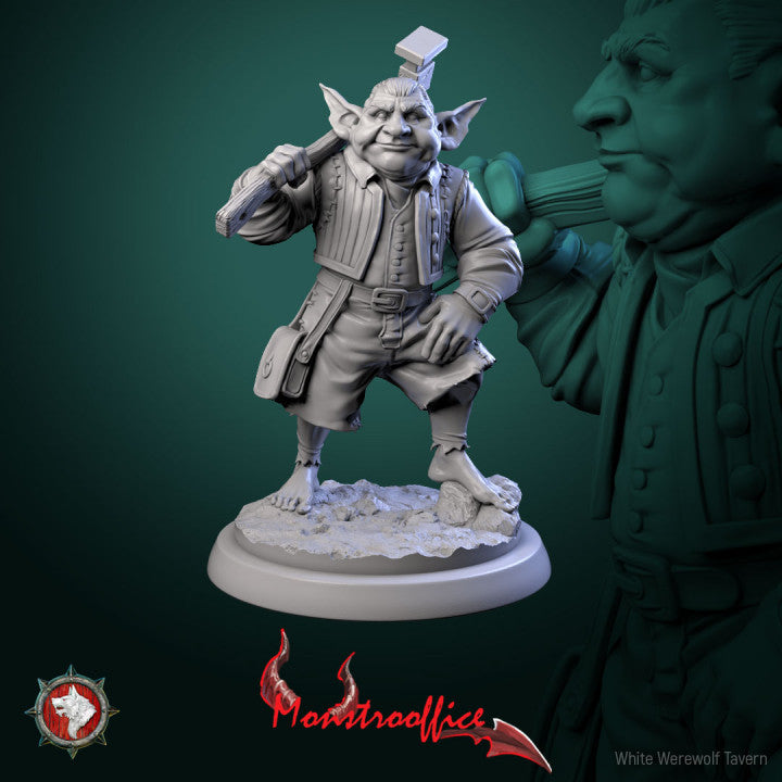 Svirfneblins - Monstroffice Set - Unpainted Miniature