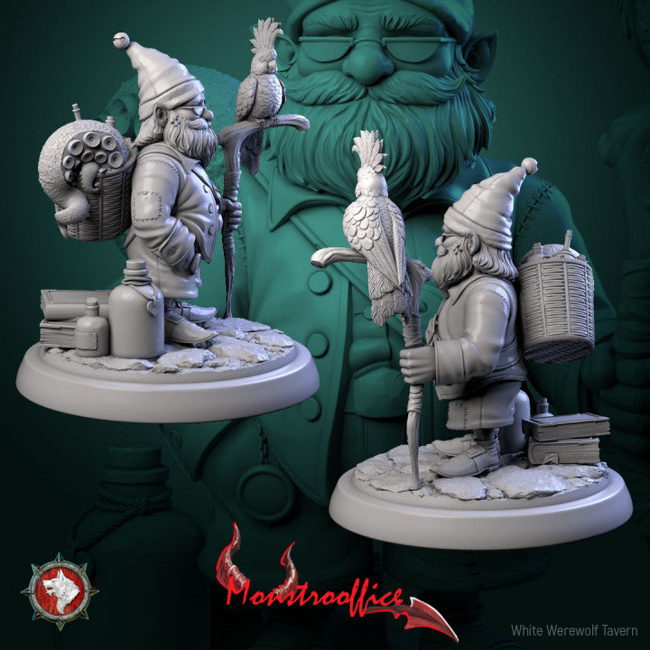 The Extraordinary Stiltson - The Monstroffice Set - Unpainted Miniature