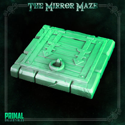 Trap Door - The Mirror Maze - Masters of Dungeons Quest - Unpainted Miniature