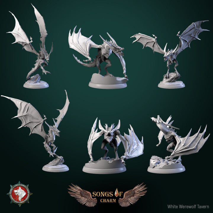 Wyverns - Unpainted Miniature