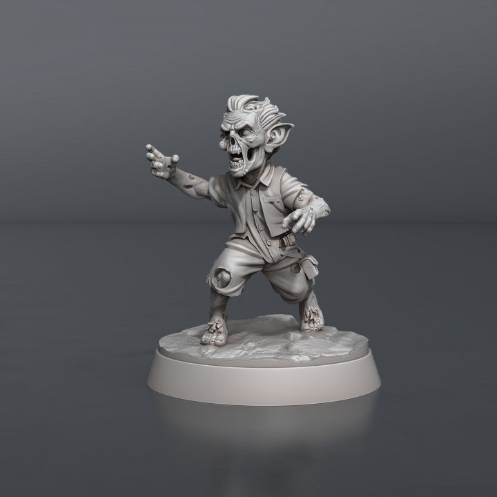 Zombie Set - Unpainted Miniature