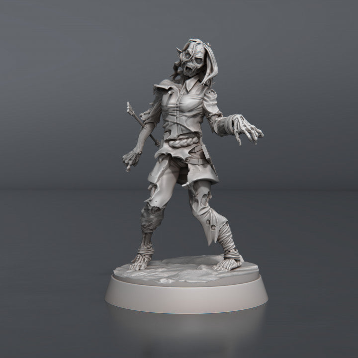 Zombie Set - Unpainted Miniature