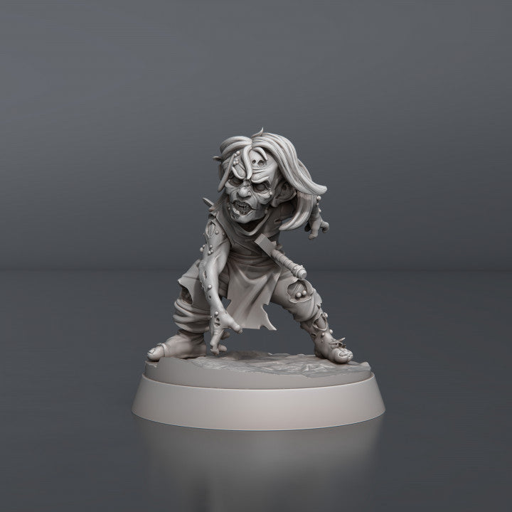 Zombie Set - Unpainted Miniature