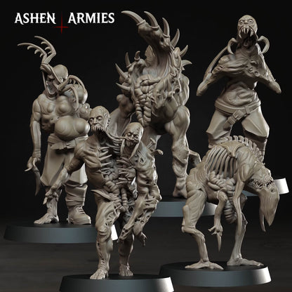 Thralls, Profane Sacrament - Bullet Crusade - Unpainted Miniature
