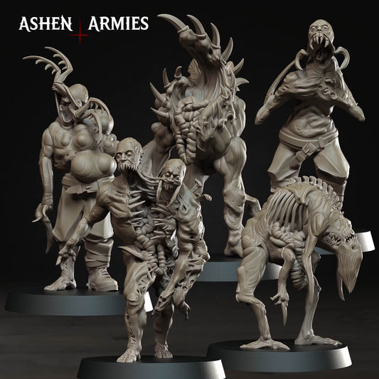 Thralls, Profane Sacrament - Bullet Crusade - Unpainted Miniature