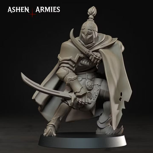 Male Assassin, Gilded Dominion - Bullet Crusade - Unpainted Miniature