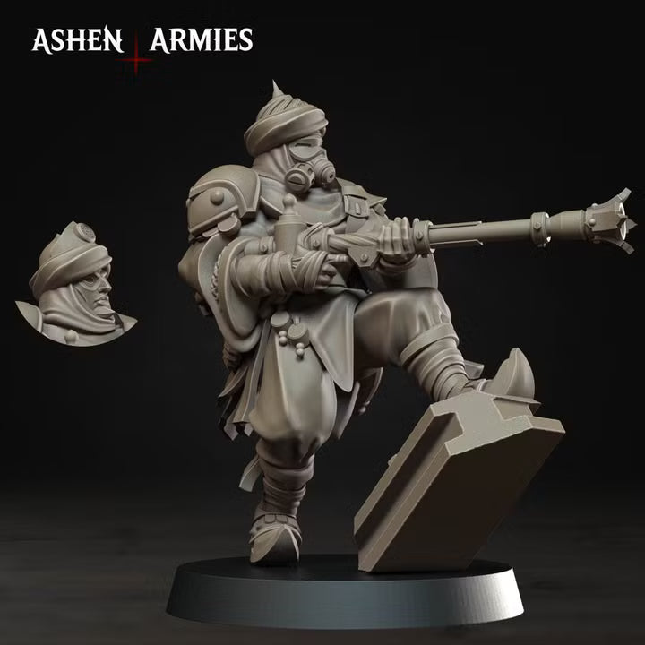 Azebs, Gilded Dominion - Bullet Crusade - Unpainted Miniature