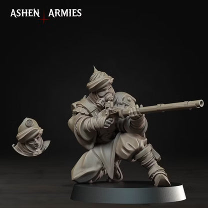 Azebs, Gilded Dominion - Bullet Crusade - Unpainted Miniature