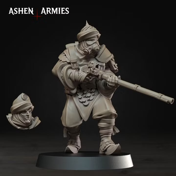 Azebs, Gilded Dominion - Bullet Crusade - Unpainted Miniature