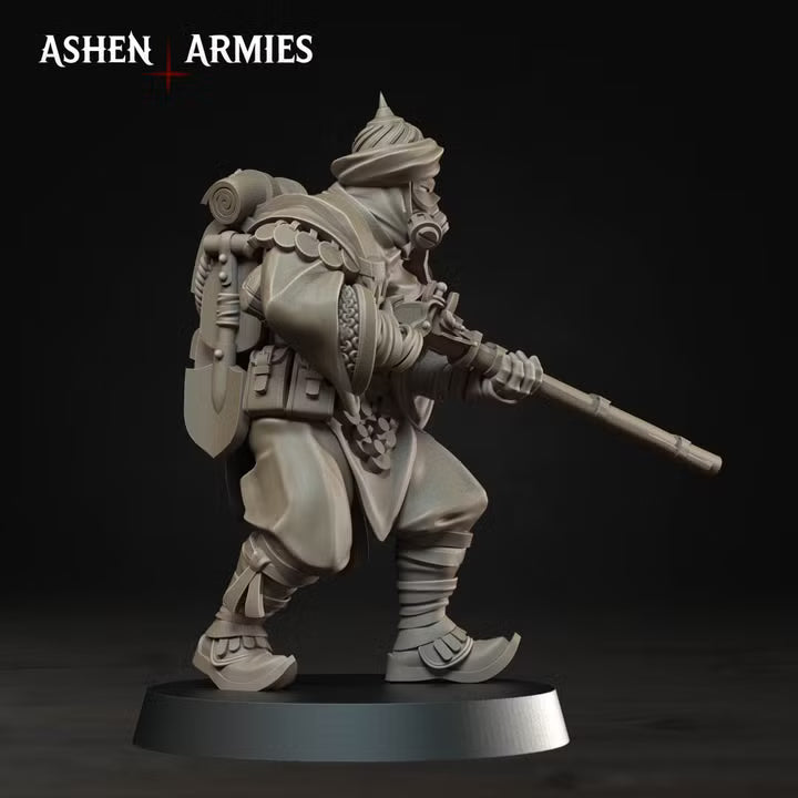 Azebs, Gilded Dominion - Bullet Crusade - Unpainted Miniature