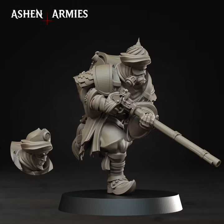 Azebs, Gilded Dominion - Bullet Crusade - Unpainted Miniature