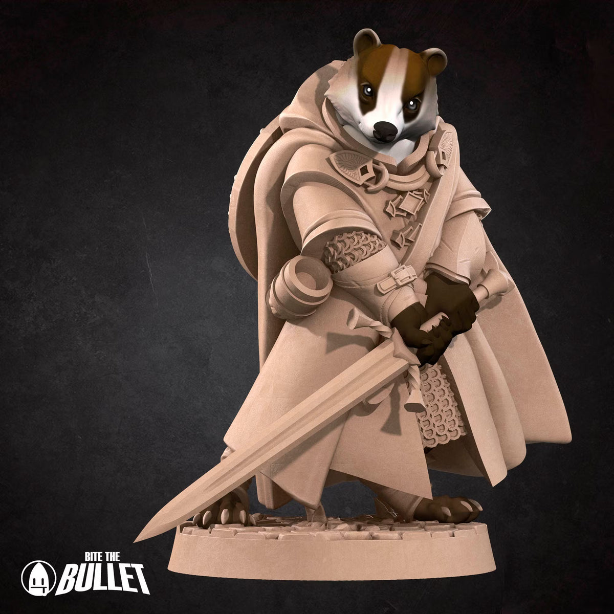 Badgerfolk Explorer - Unpainted Miniature