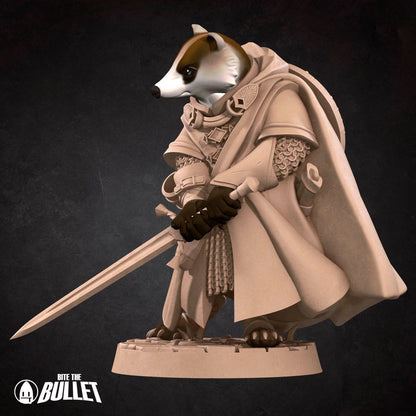 Badgerfolk Explorer - Unpainted Miniature