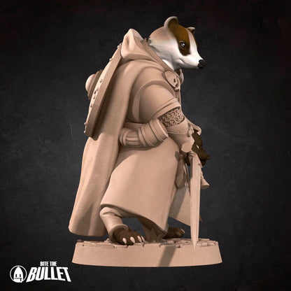 Badgerfolk Explorer - Unpainted Miniature