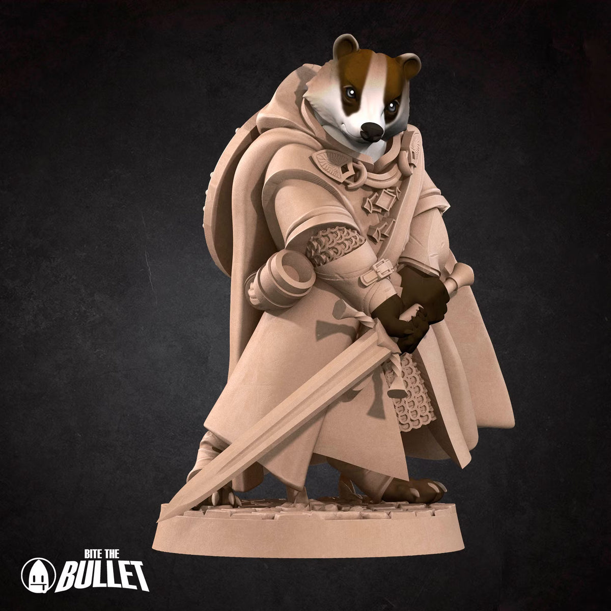 Badgerfolk Explorer - Unpainted Miniature