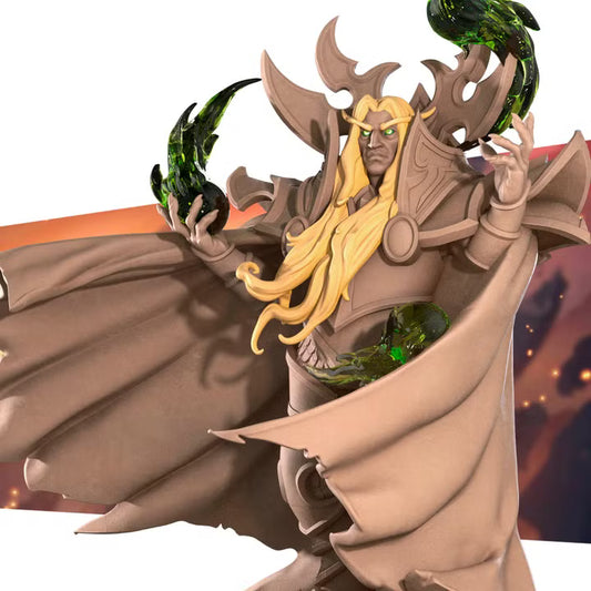 Elf Pyromancer - Unpainted Miniature