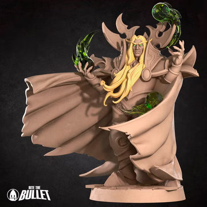 Elf Pyromancer - Unpainted Miniature