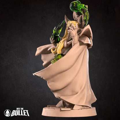 Elf Pyromancer - Unpainted Miniature