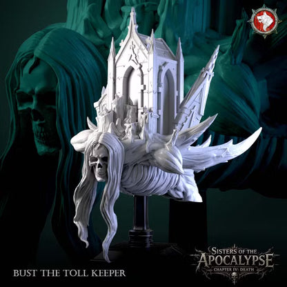 The Toll Keeper - Unpainted Miniature Bust