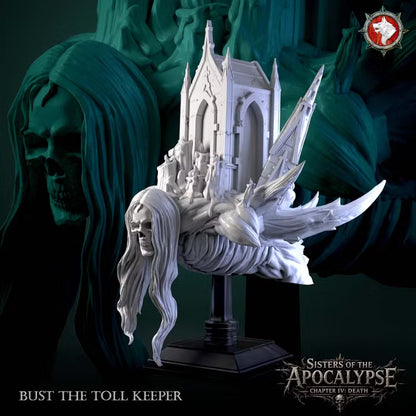 The Toll Keeper - Unpainted Miniature Bust