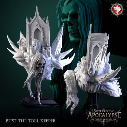 The Toll Keeper - Unpainted Miniature Bust