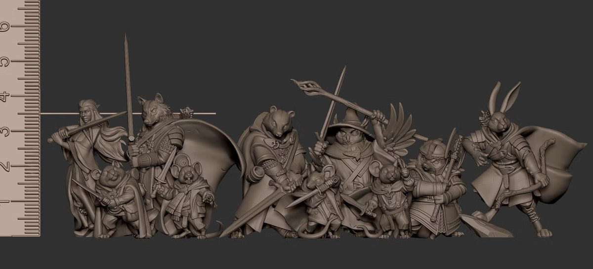 Owlfolk Explorer - Unpainted Miniature