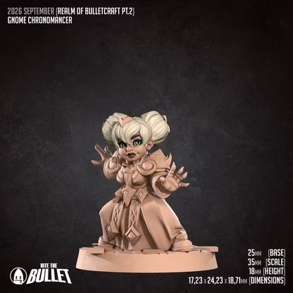 Gnome Chronomancer - Unpainted Miniature