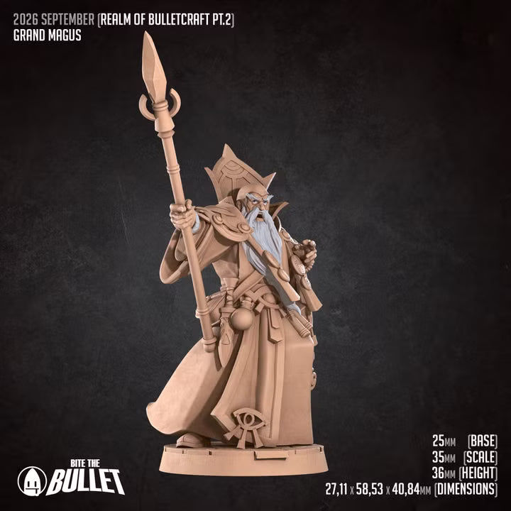 Grand Magus - Unpainted Miniature
